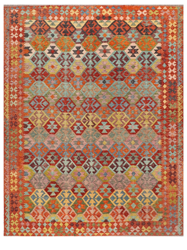 Maimana Afghanistan Kilim Rug - 383 x298 cm