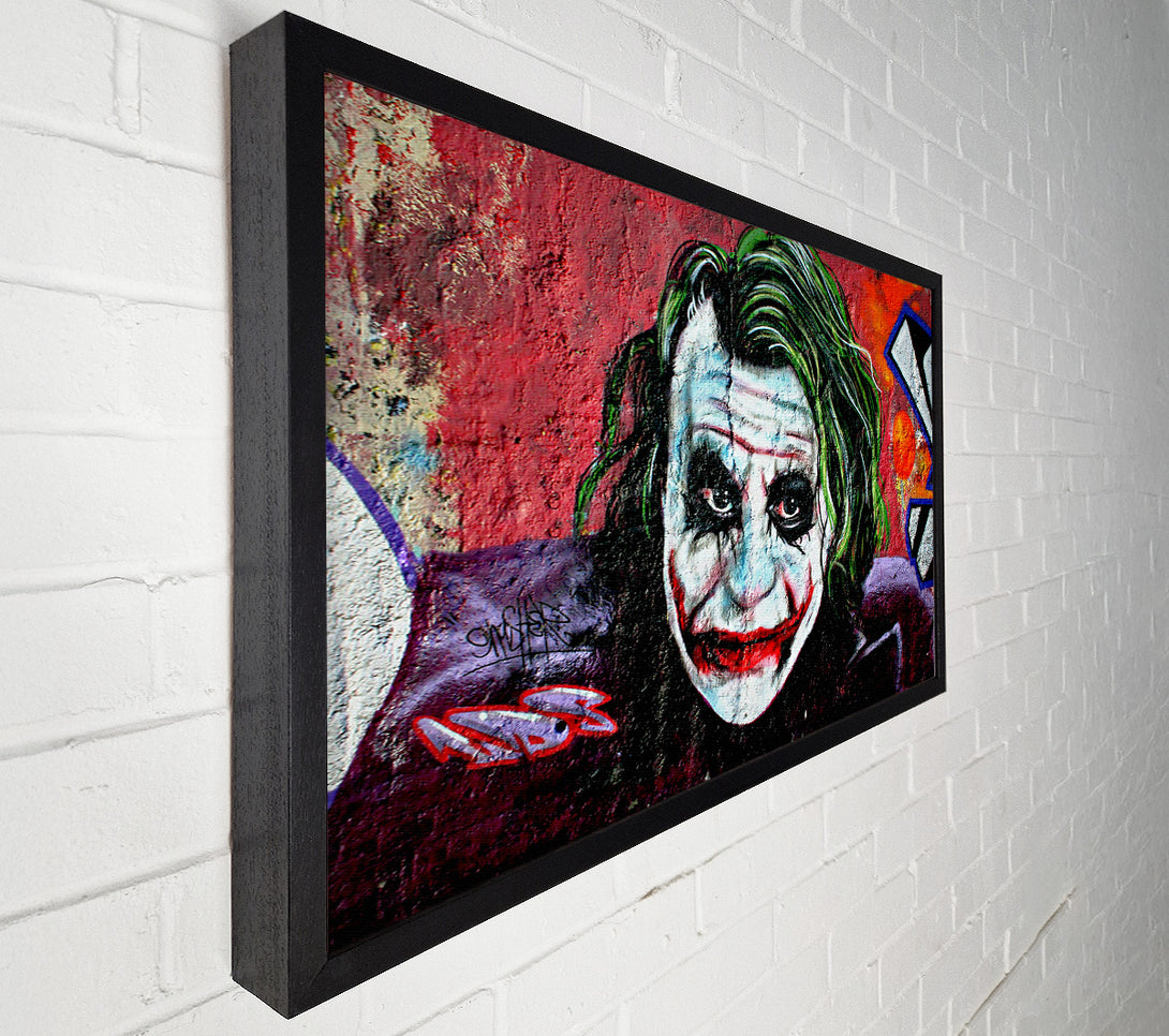  A Canvas Print of The Joker Canvas Wall Art
