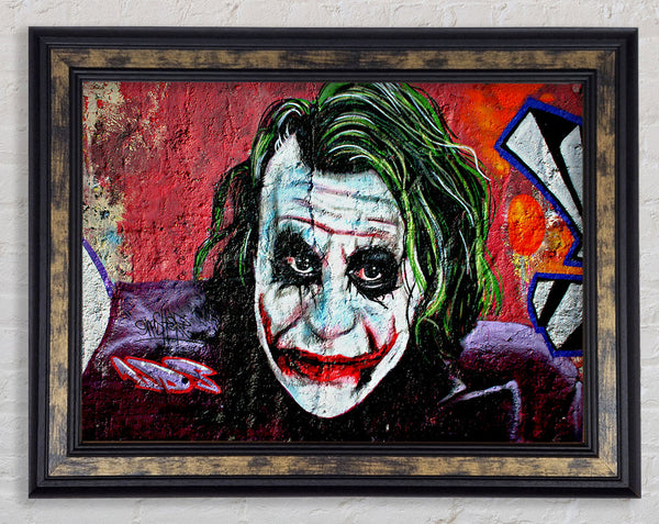 The Joker Framed Print