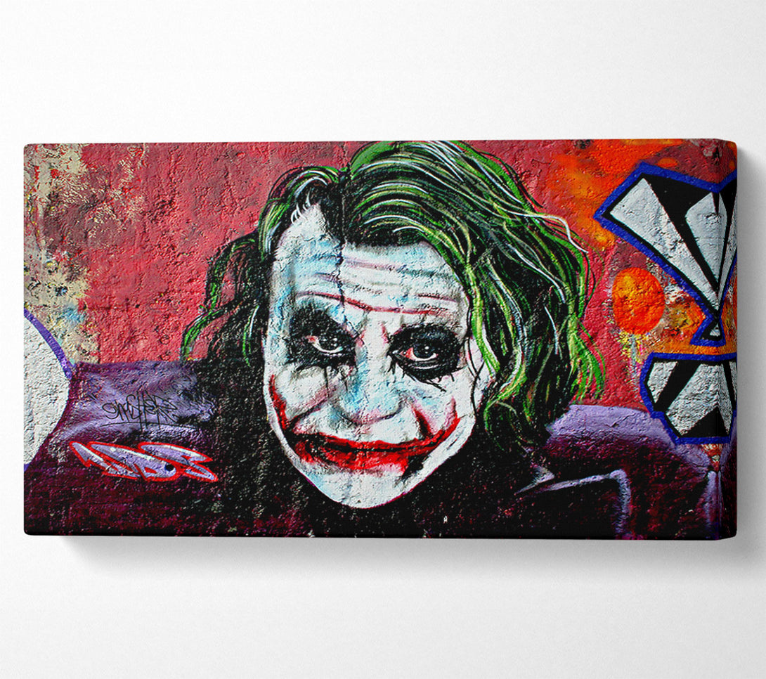  A Canvas Print of The Joker Canvas Wall Art