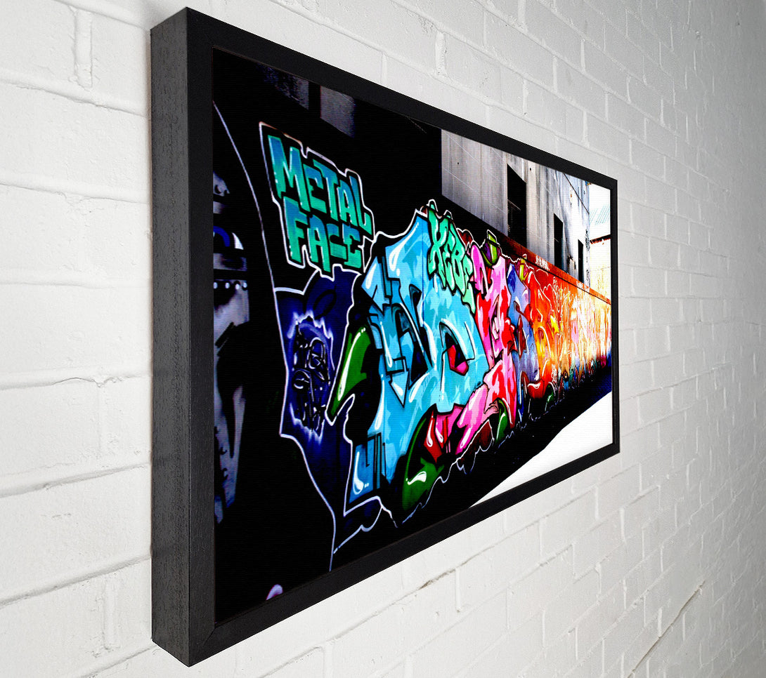  A Canvas Print of Metal Face Canvas Wall Art