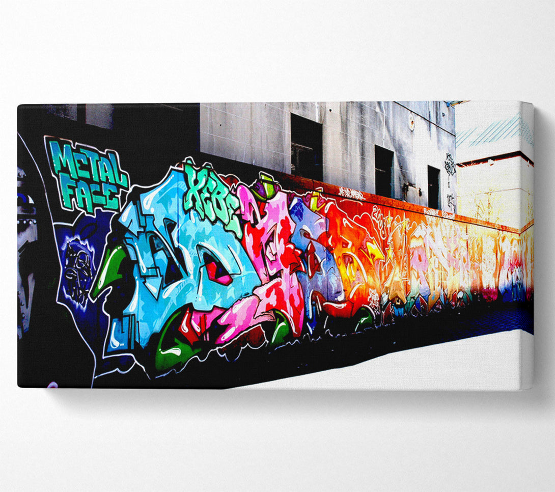  A Canvas Print of Metal Face Canvas Wall Art