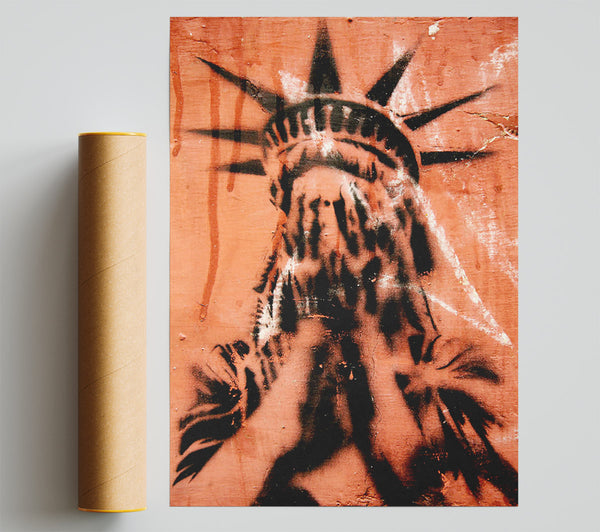 Statue Of Liberty Cry Poster