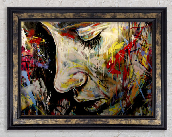 Woman Beauty Framed Print