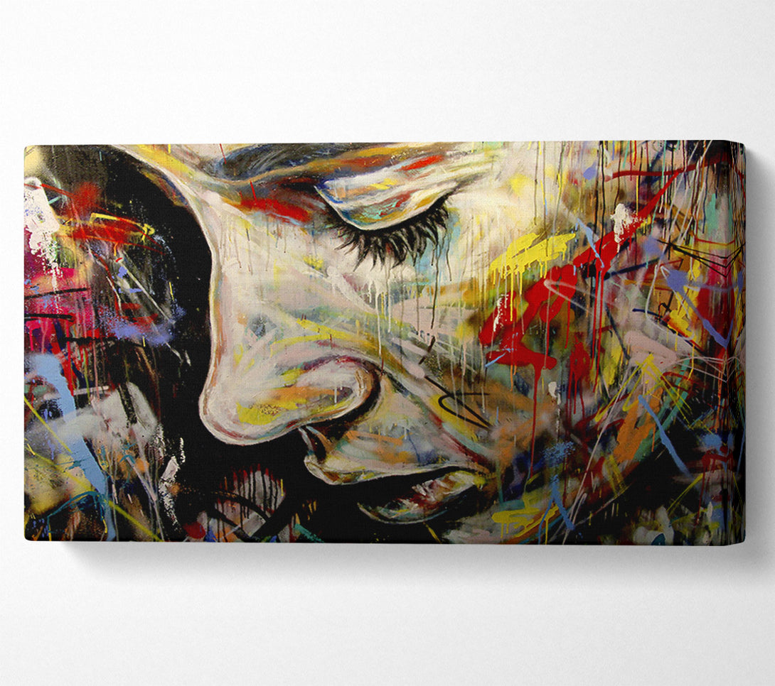  A Canvas Print of Woman Beauty Canvas Wall Art