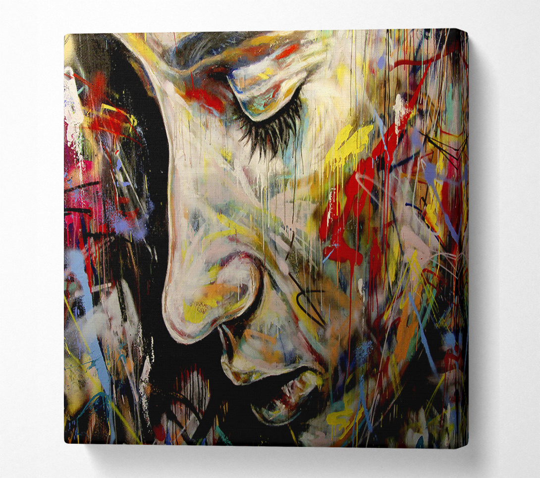  A Canvas Print of Woman Beauty Canvas Wall Art