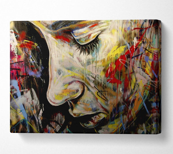 A Canvas Print of Woman Beauty Canvas Wall Art