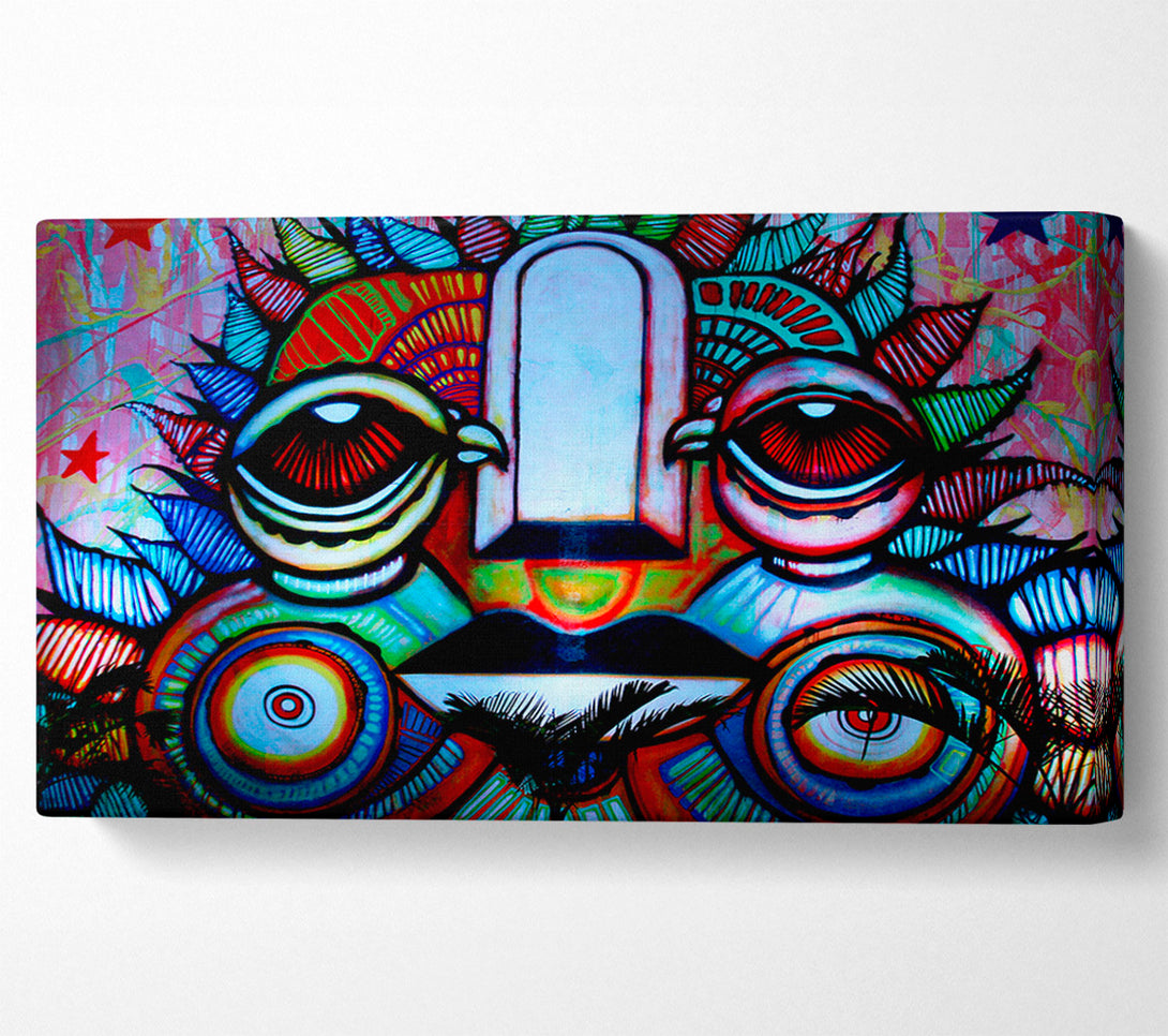  A Canvas Print of Funny Face Canvas Print