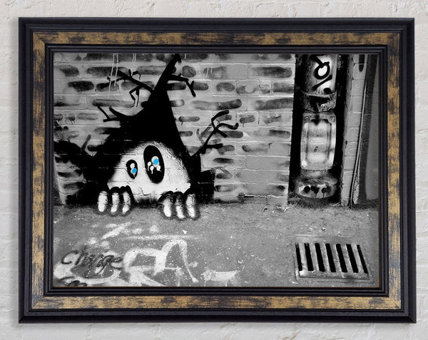 Leak Street Framed Print
