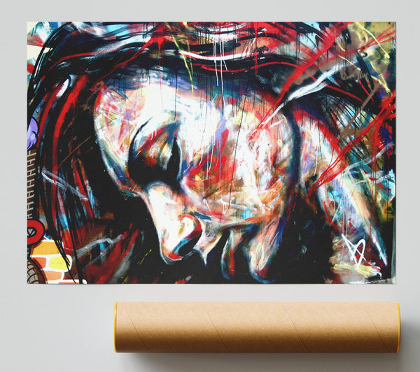 Red Woman Poster