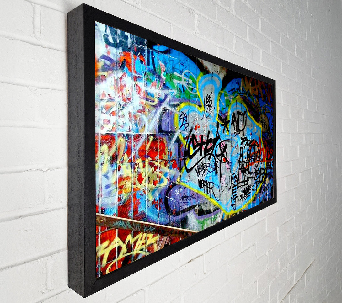  A Canvas Print of Colour Blaze Canvas Art