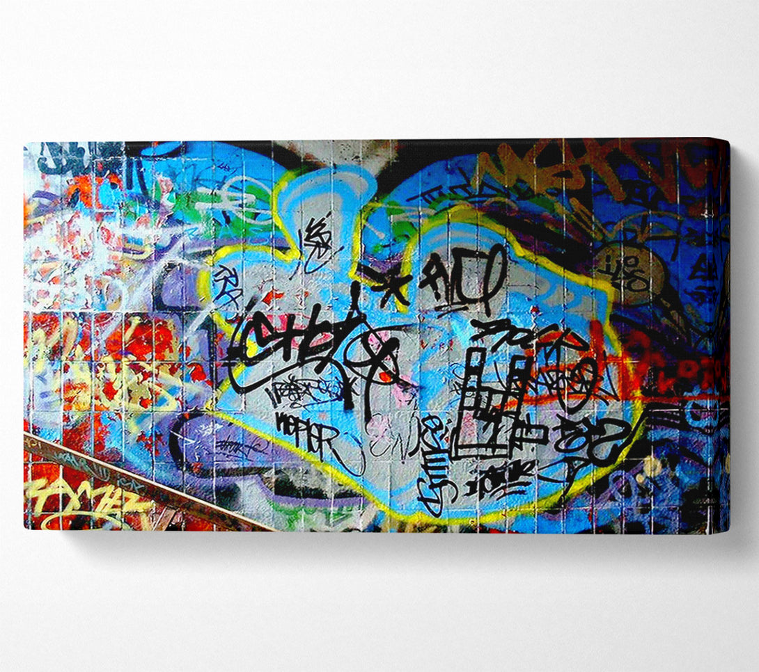  A Canvas Print of Colour Blaze Canvas Art