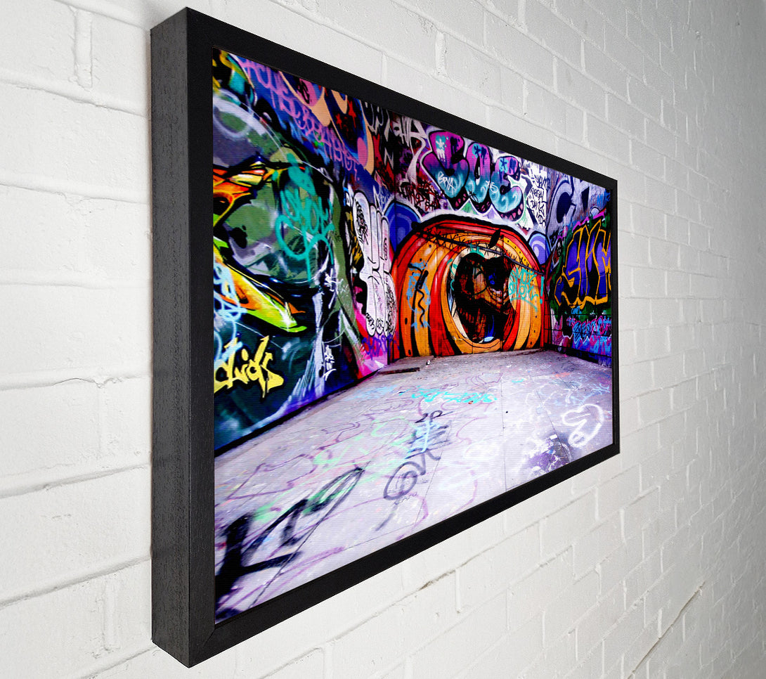  A Canvas Print of Through The Apple Canvas Print