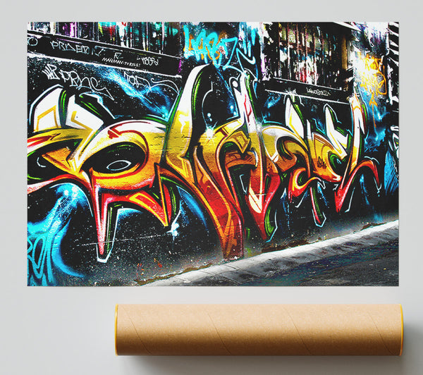 Graffiti Abstract Art Giclee Print