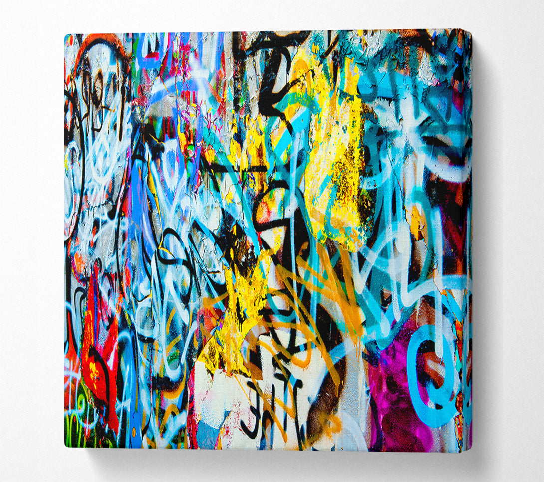  A Canvas Print of Urban City Art Canvas Wall Art