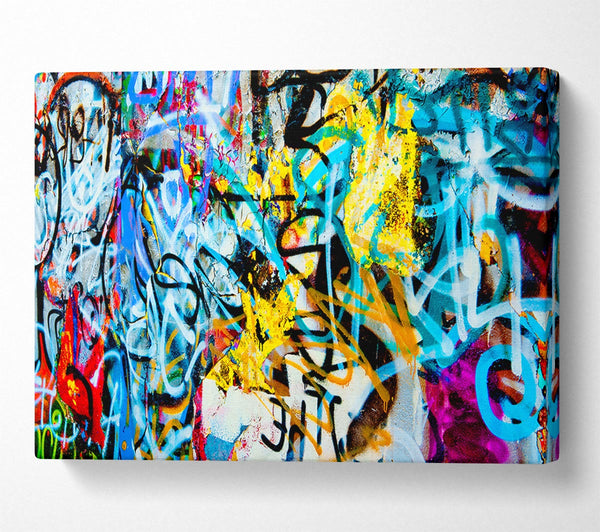 A Canvas Print of Urban City Art Canvas Wall Art