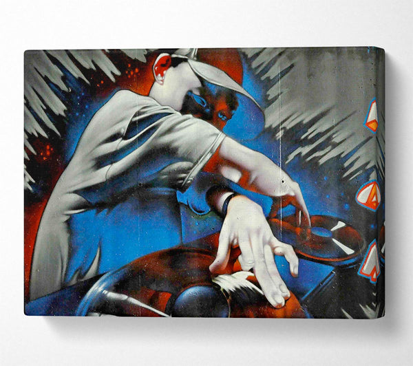  A Canvas Print of Dj Mix Canvas Wall Art