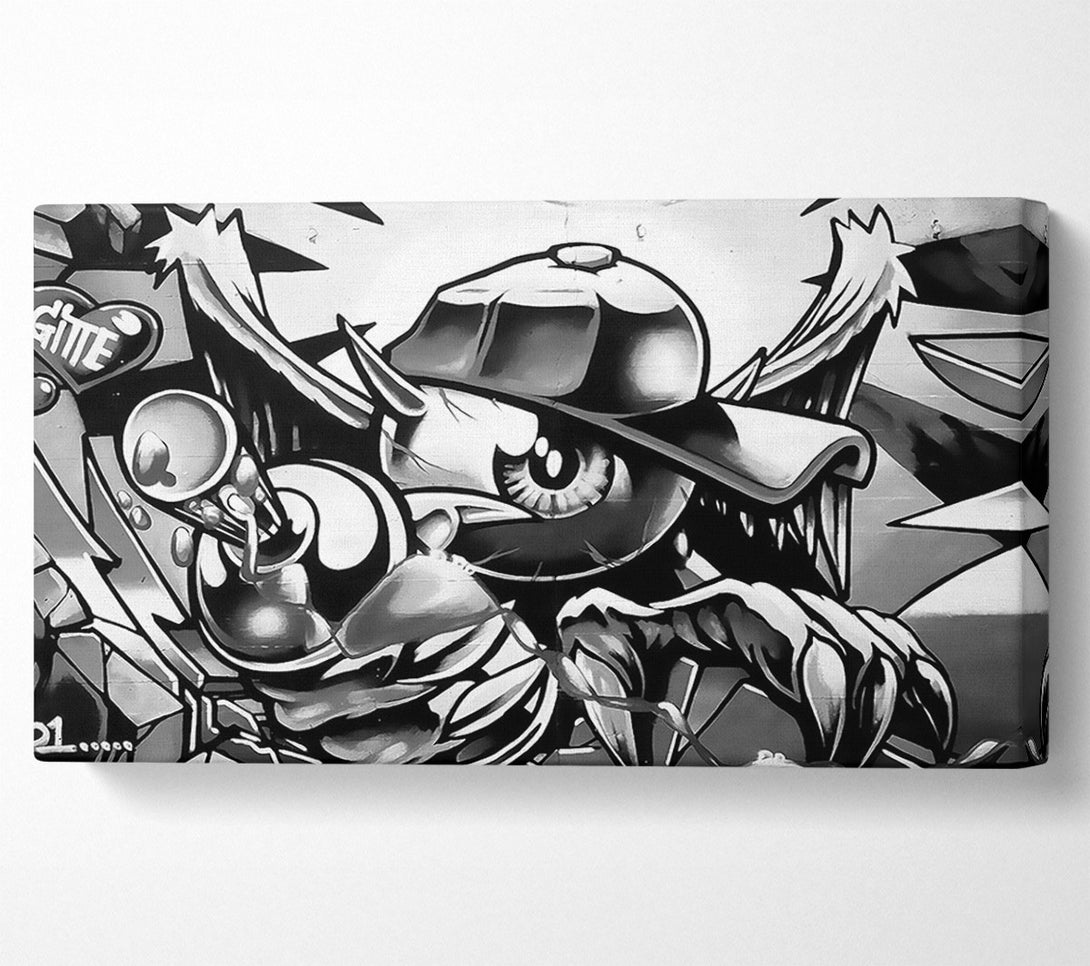  A Canvas Print of Spray Can Kid Canvas Art