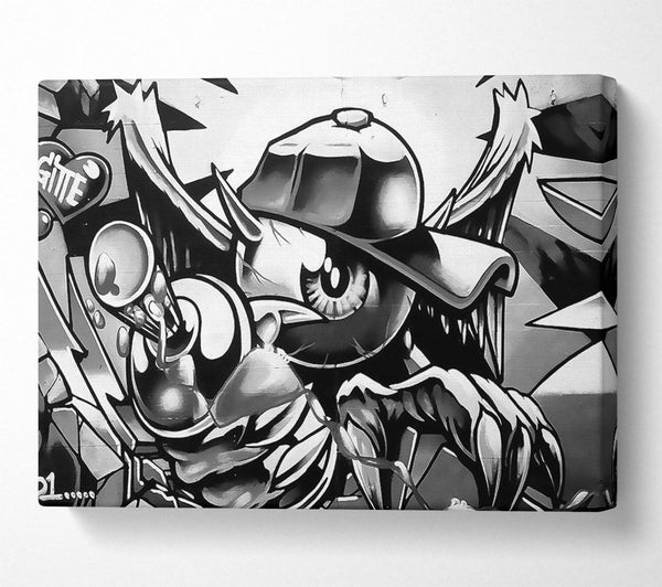  A Canvas Print of Spray Can Kid Canvas Art