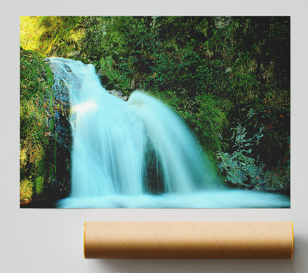 Natural Waterfall Giclee Print