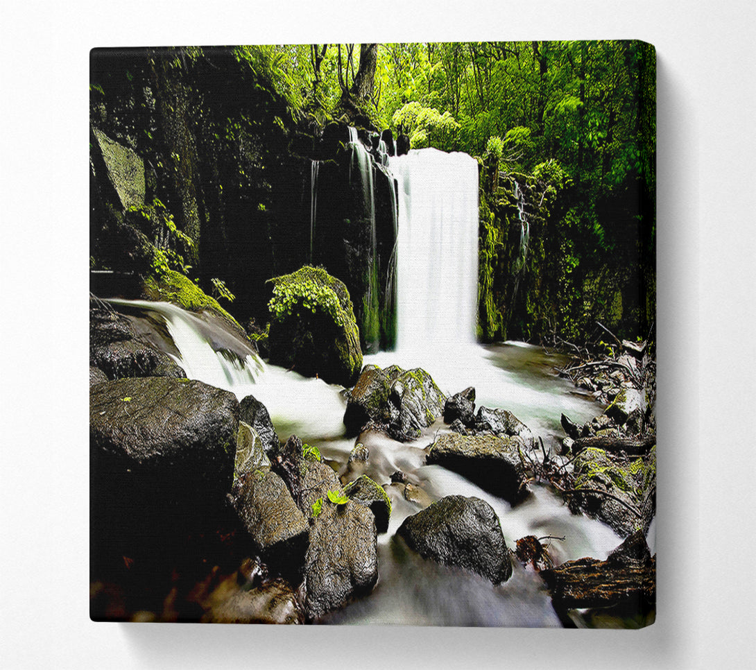  A Canvas Print of Most Beautiful Waterfalls In The World Canvas Wall Art