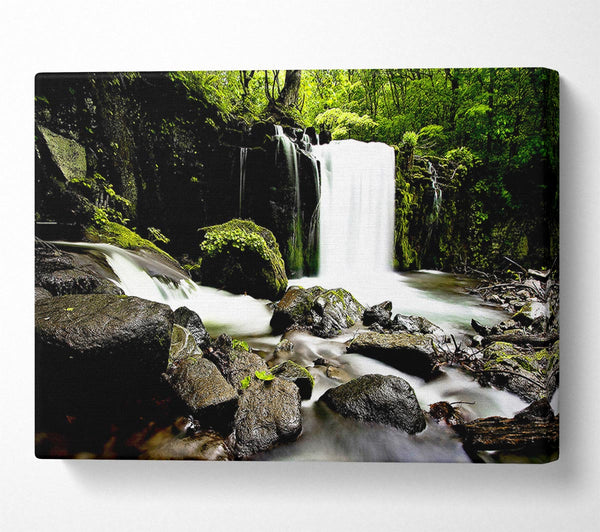  A Canvas Print of Most Beautiful Waterfalls In The World Canvas Wall Art