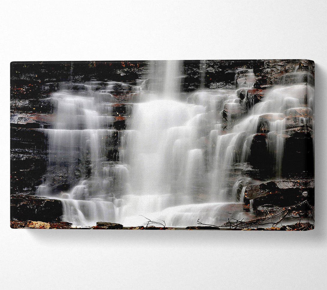  A Canvas Print of Natural Waterfalls Spill Canvas Wall Art