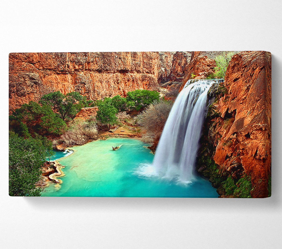  A Canvas Print of Arizona Waterfalls Canvas Art