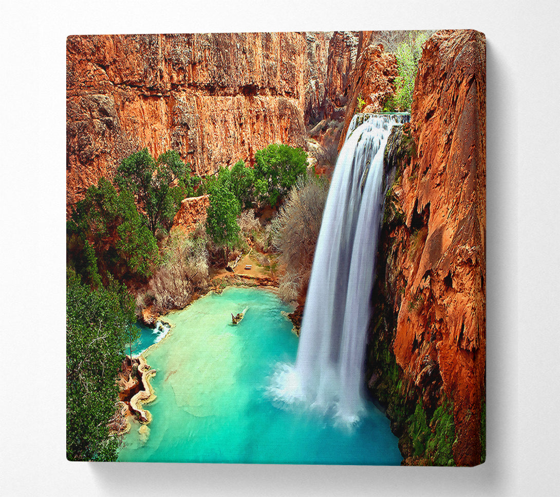  A Canvas Print of Arizona Waterfalls Canvas Art