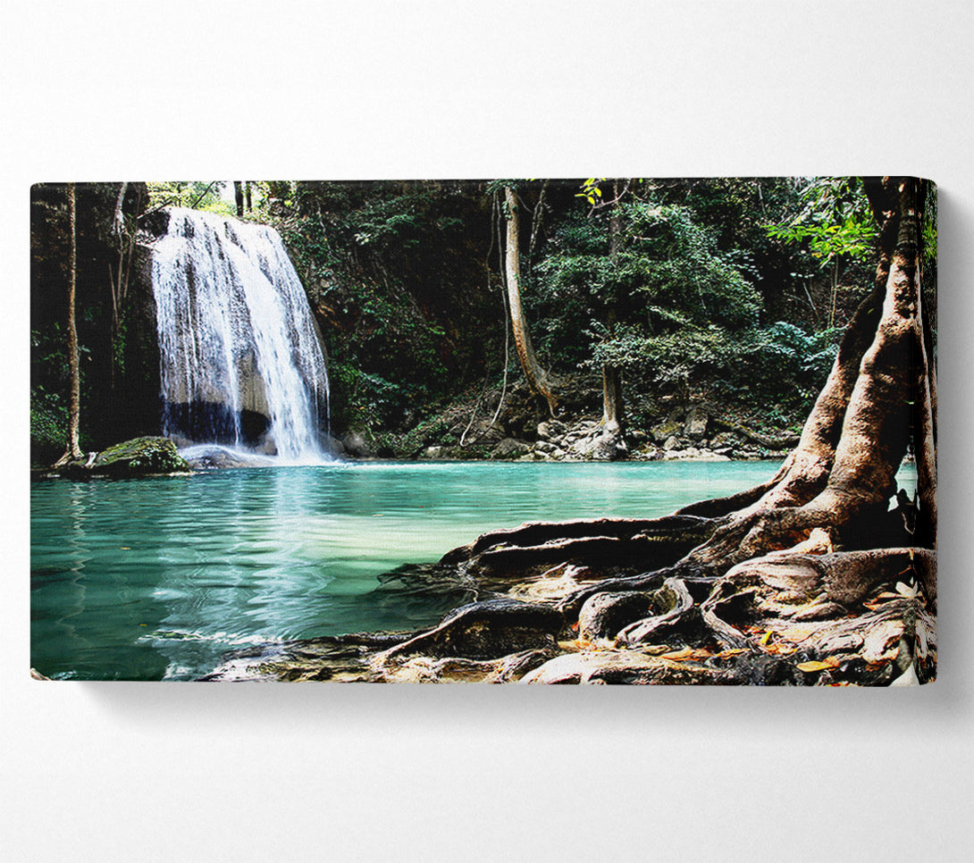  A Canvas Print of Paradise Waterfall Canvas Wall Art