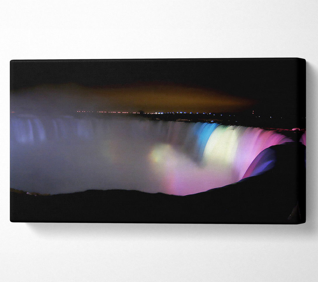  A Canvas Print of Victoria Falls Light Show Canvas Wall Art