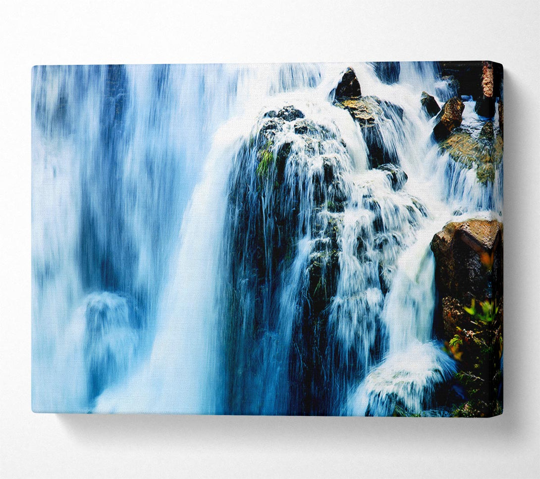  A Canvas Print of The Stunning Waterfall Canvas Print
