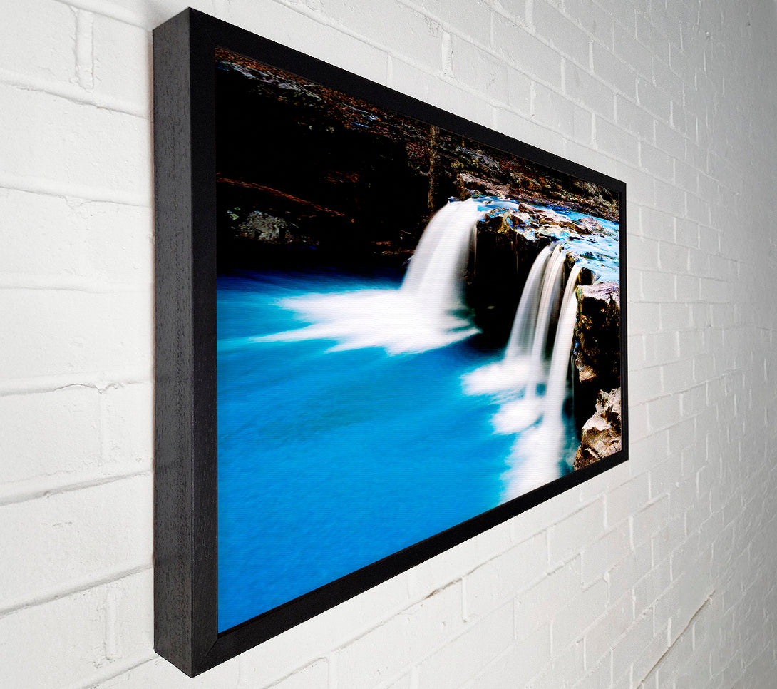  A Canvas Print of Flow Of The Waterfall Canvas Wall Art
