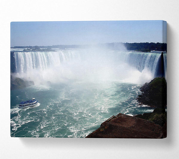  A Canvas Print of Victoria Falls Rumble Canvas Wall Art