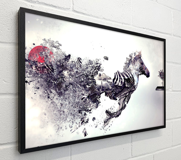 Abstract Zebra