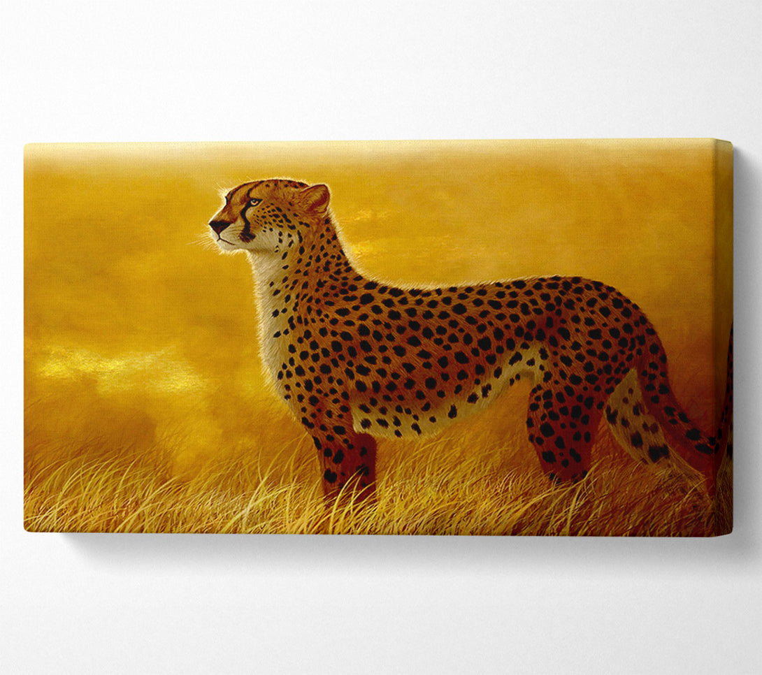  A Canvas Print of African Cheetah Canvas Art