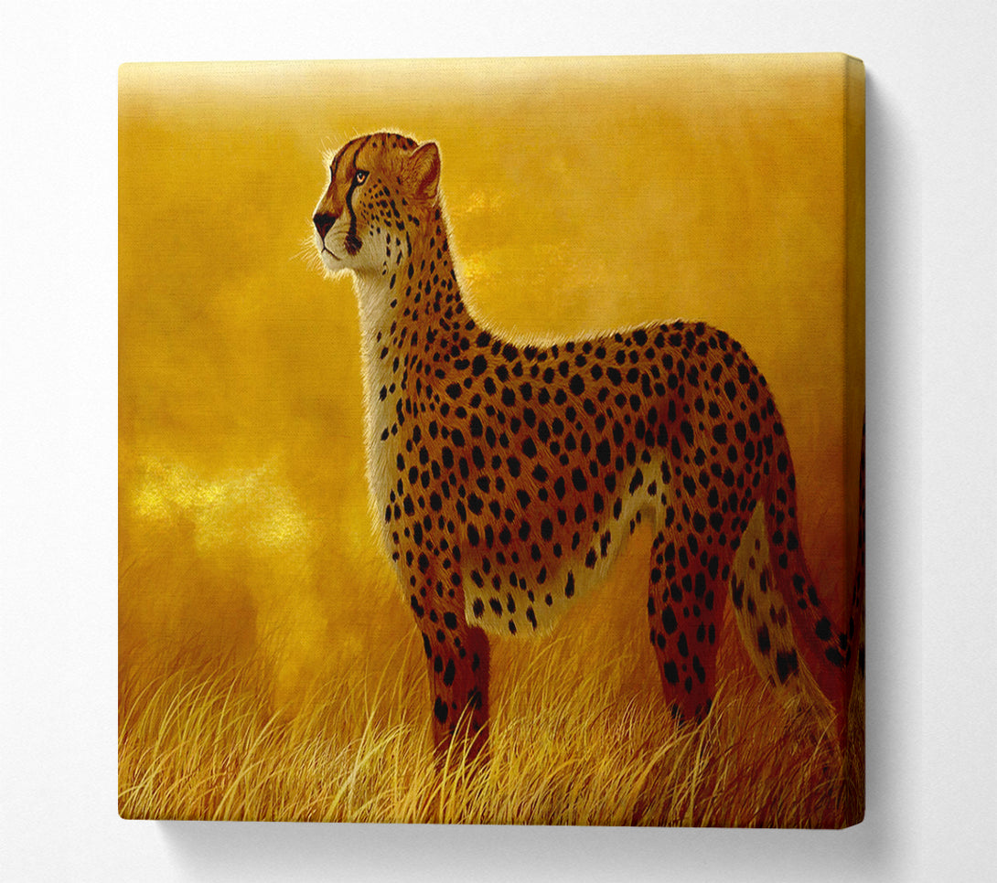  A Canvas Print of African Cheetah Canvas Art