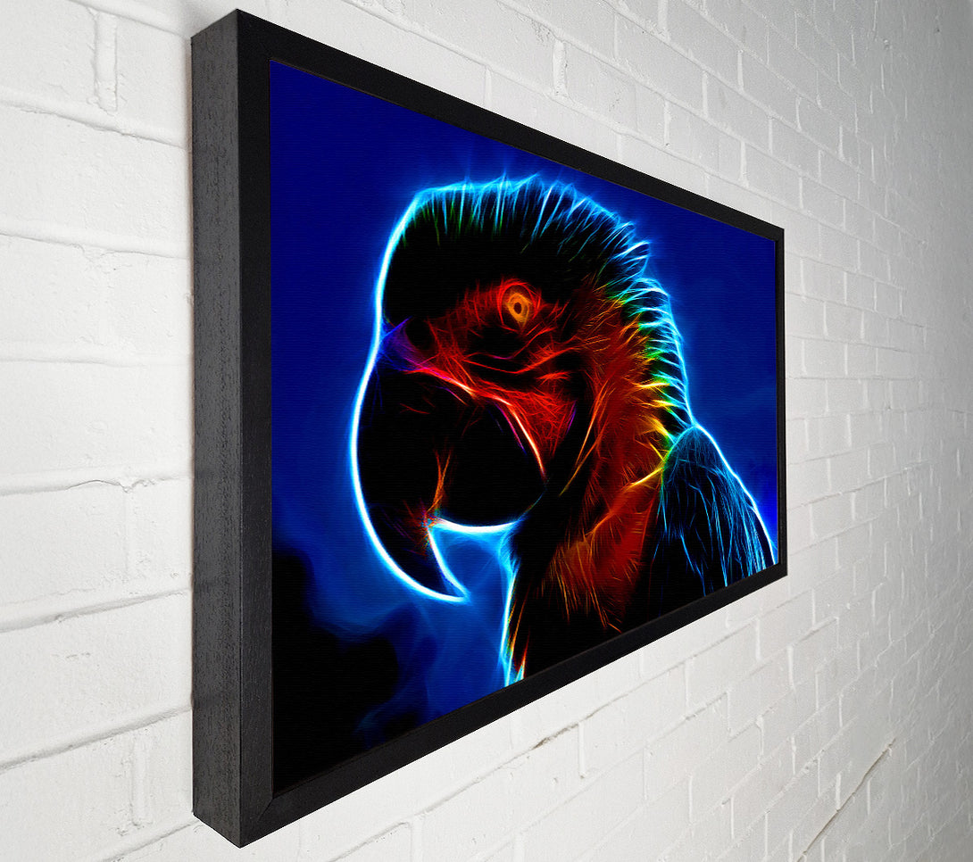  A Canvas Print of Rainbow Parrot Canvas Wall Art