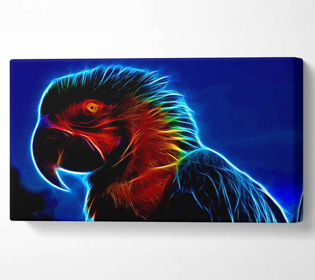  A Canvas Print of Rainbow Parrot Canvas Wall Art