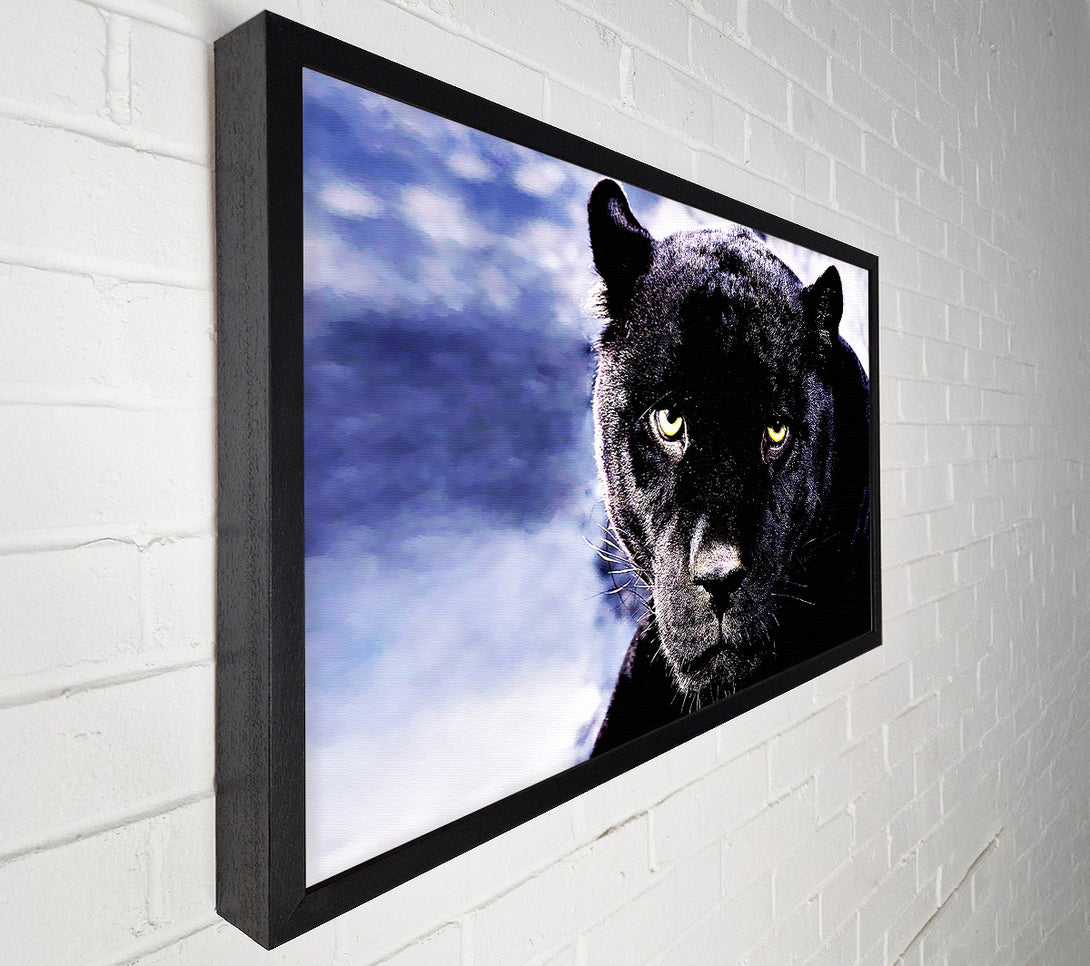  A Canvas Print of Black Panther Canvas Print