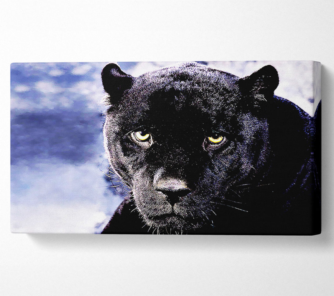  A Canvas Print of Black Panther Canvas Print