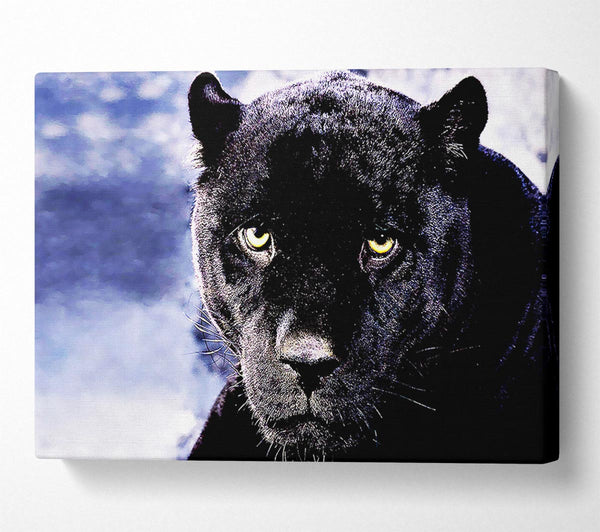  A Canvas Print of Black Panther Canvas Print