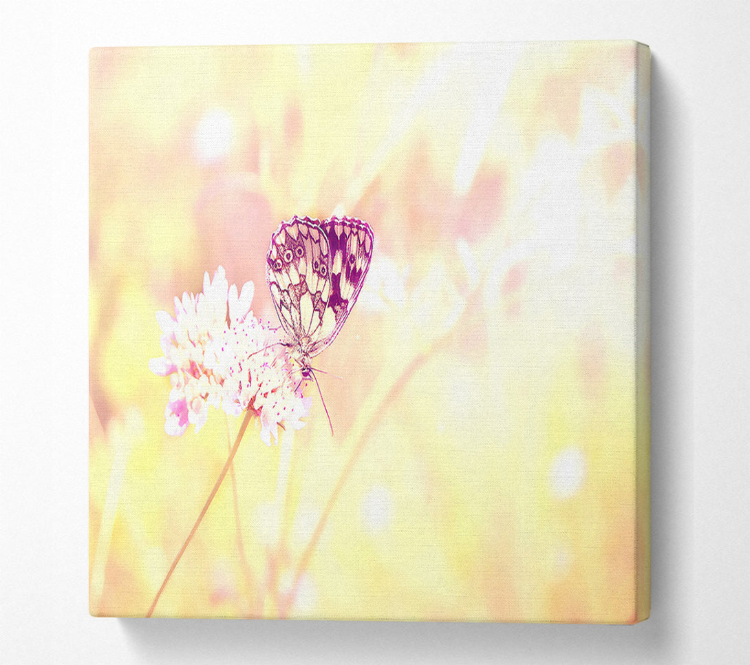  A Canvas Print of Butterfly Haze Canvas Wall Art