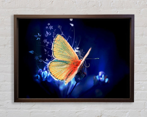 Butterfly Flutter Framed Print