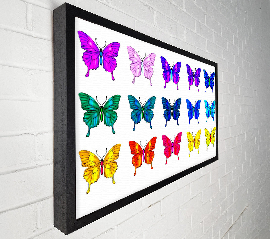  A Canvas Print of Butterfly Tribe Canvas Wall Art