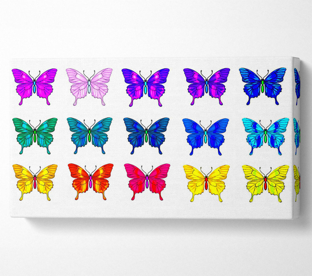  A Canvas Print of Butterfly Tribe Canvas Wall Art