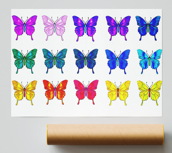Butterfly Tribe Giclee Print