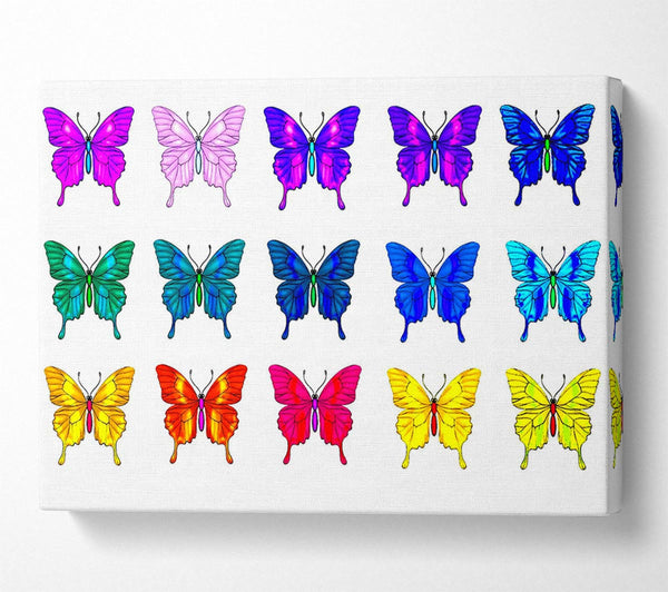  A Canvas Print of Butterfly Tribe Canvas Wall Art