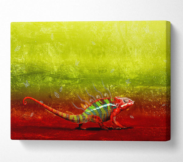  A Canvas Print of Chameleon Canvas Art