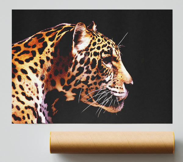 Cheetah Alert Giclee Print
